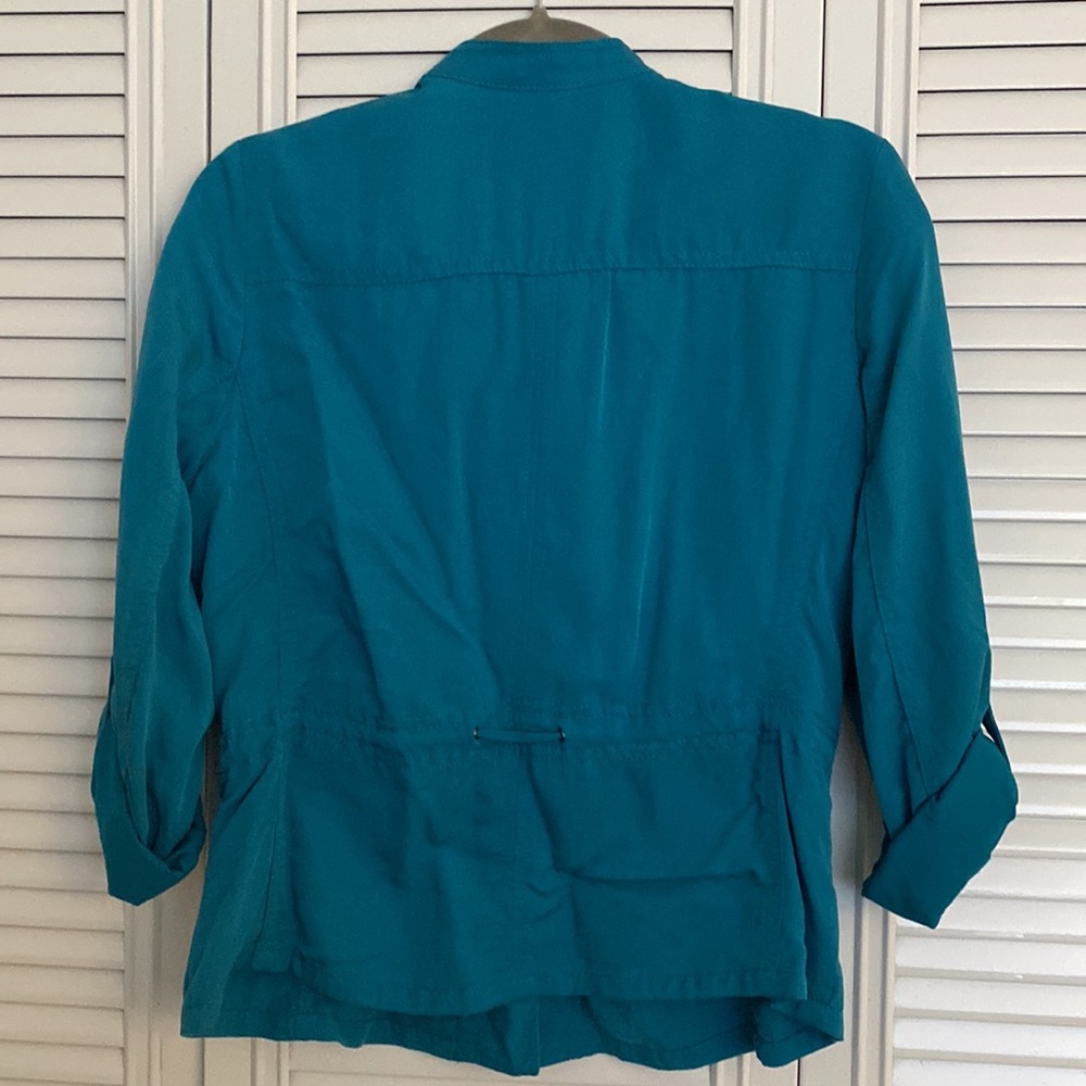 Turquoise utility jacket - Picture 5 of 8
